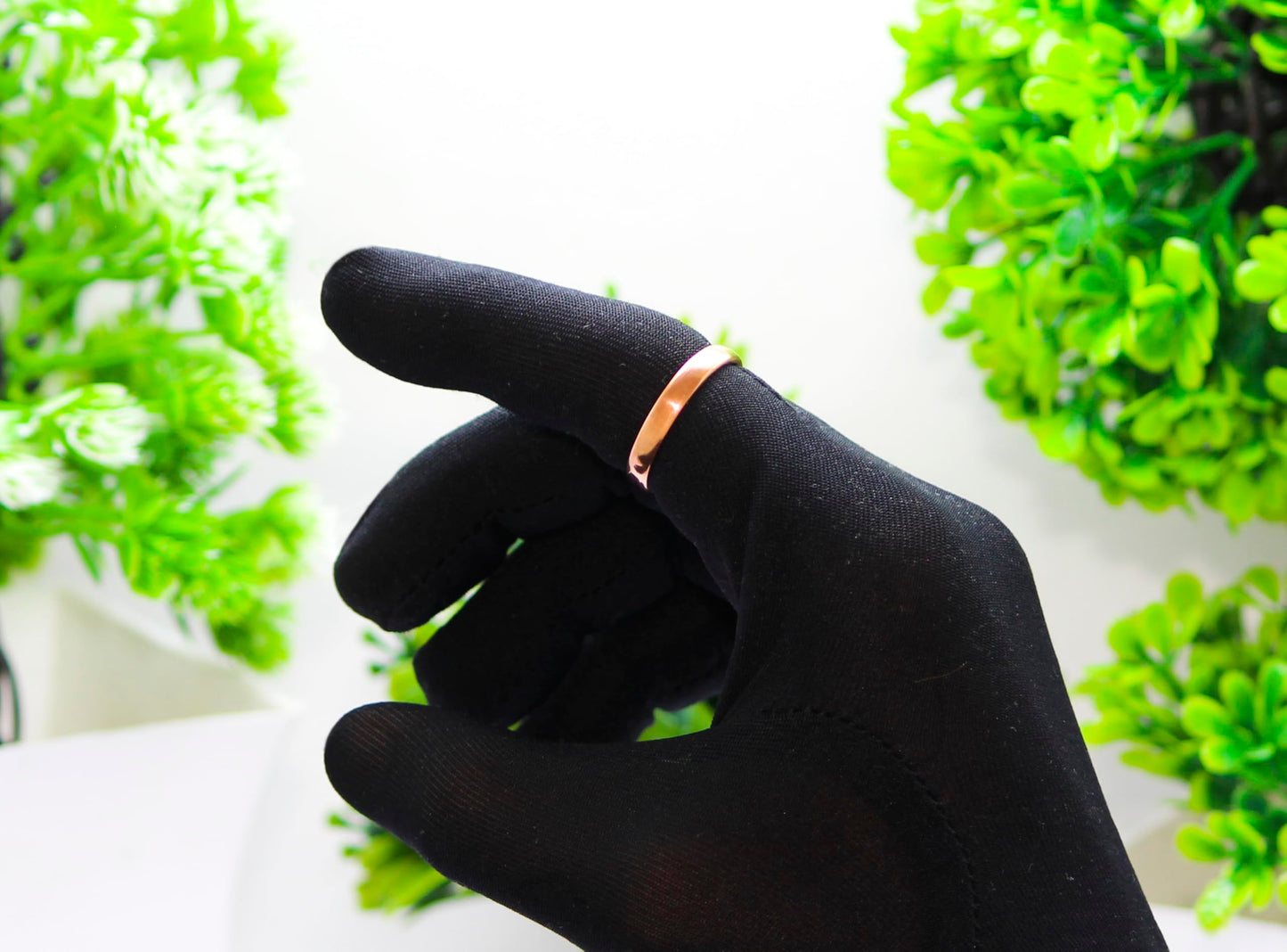 Krishnaa Jewels Pure Copper Handmade Classic Band Ring Ethnic Gift Jewelry for Men and Women (3)