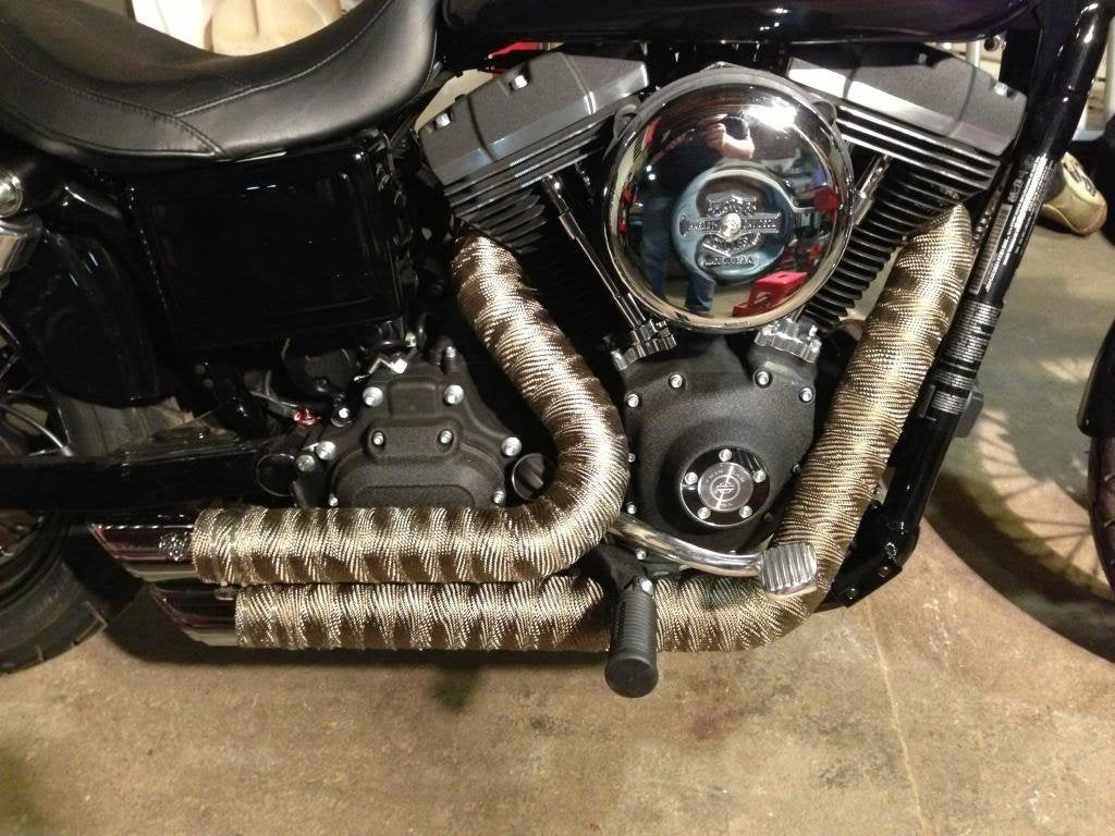 LEDAUT Heat Shield Insulation with Ties for Pipe 16' Roll Titanium Motorcycle Exhaust Tape Thermal Protection