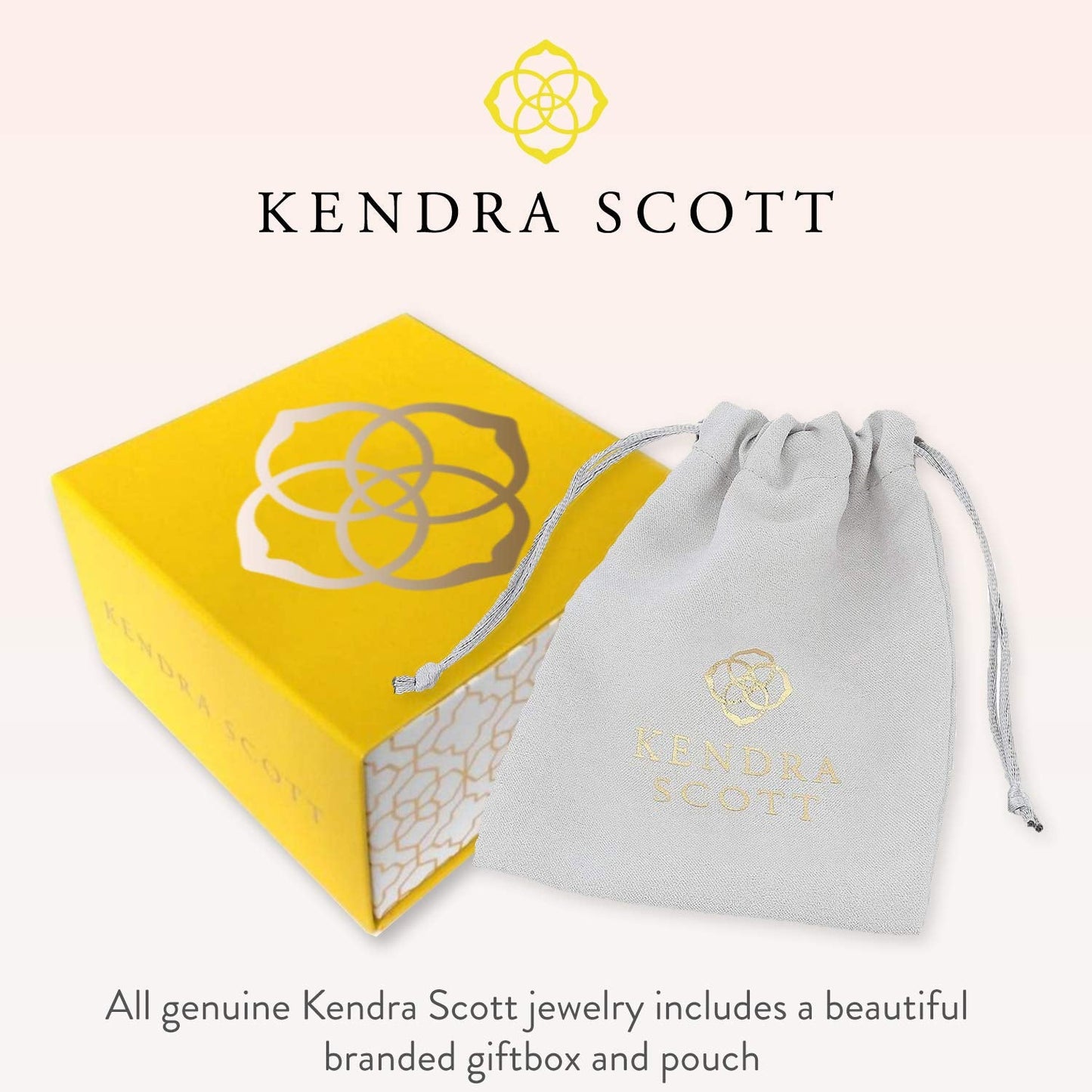 Kendra Scott Ari Heart Adjustable Length Pendant Necklace for Women, Fashion Jewelry, Rhodium-Plated, Platinum Drusy