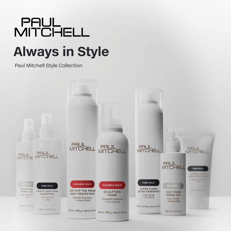Paul Mitchell Soft Spray, Natural Hold, Touchable Finish Hairspray, For All Hair Types, 8.5 fl. oz