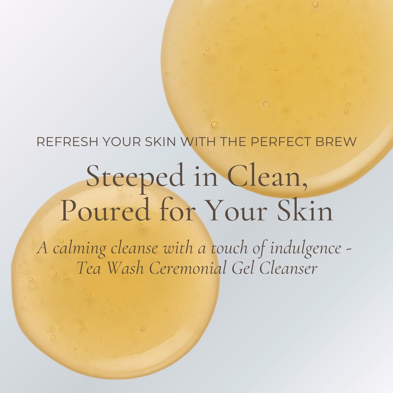 ILONA Tea Wash | Hydrating & Detoxifying Foaming Face Wash for All Skin | With Global Teas, Olive, & Oat Amino Acids | Soothing Tea Aroma | 5.0 oz.
