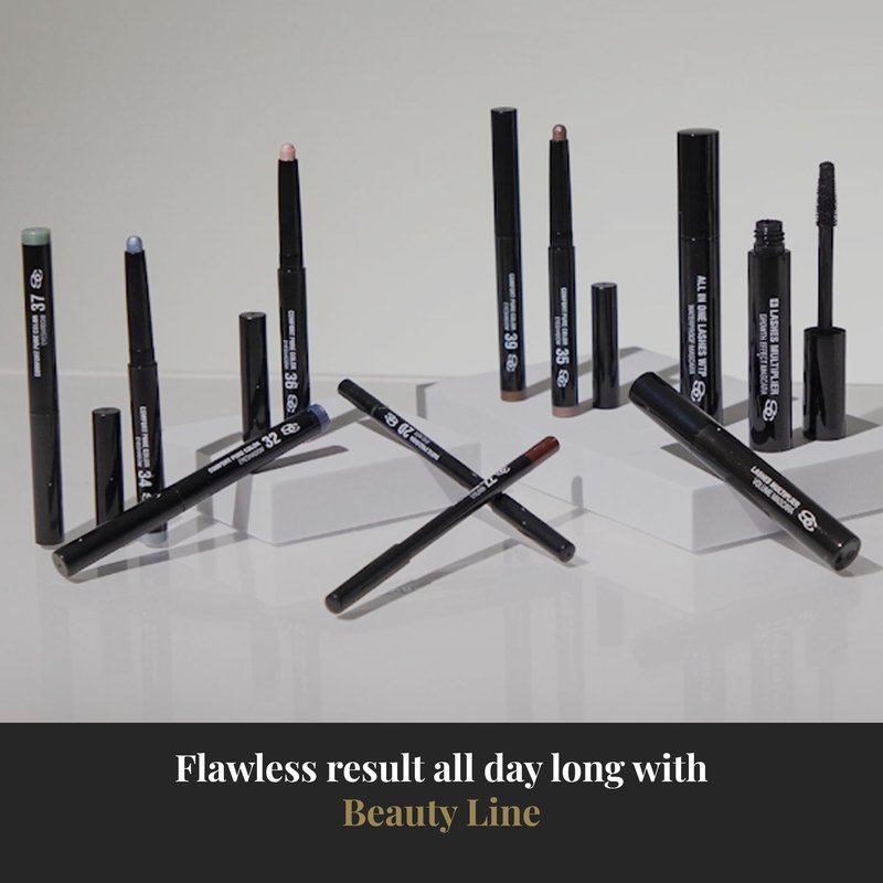 SALERM - Mascara - Lashes Multiplier - 9 ml - Adds Volume and Length to Lashes - Long-Lasting - No Clumping or Flaking - Humidity-Resistant - Black Color