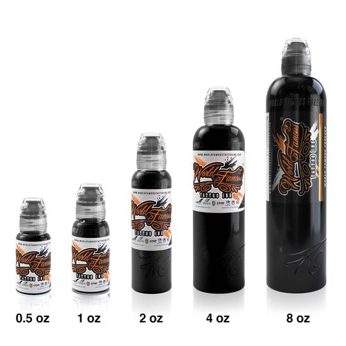 World Famous Greywash Set Tattoo Ink, Vegan and Professional Ink, Made in USA, Greywash (Set or 3), 8 oz