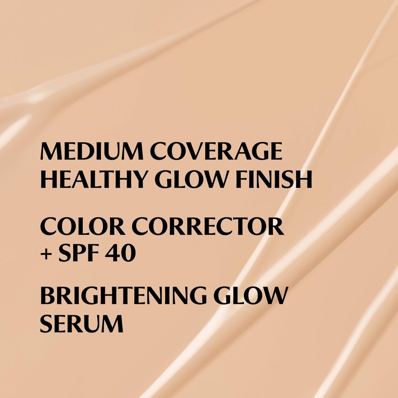 IT Cosmetics CC+ Nude Glow (Light Medium) - Medium Coverage Foundation with SPF 40 & Brightening Glow Serum, Lightweight Skin Tint, 2% Niacinamide + Hyaluronic Acid, Up to 24H Hydration - 1.08 fl oz