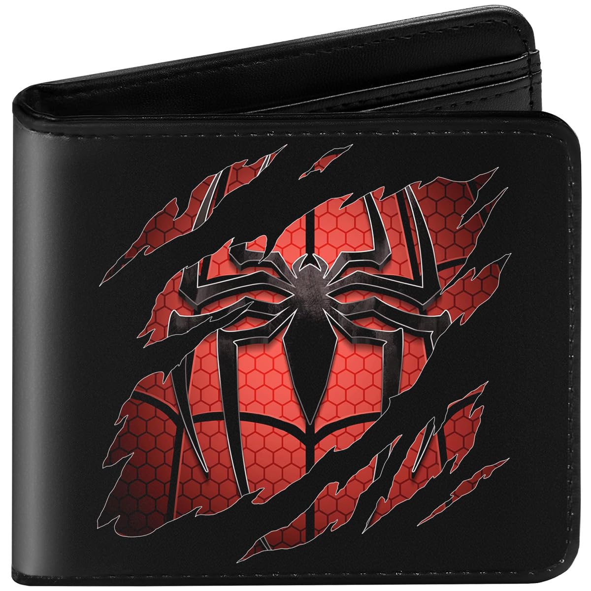 Amutta Spider Wallet for Boys Men, Cool Teen Boys Wallet for Kids Ages 4-5-6-7-8-9-10-11-12-13-14-15-16, Wallets for Teen Boy, Teenage Teenager Gifts for Boy Christmas Birthday Leather