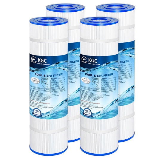 PCC105 Pool Filter Cartridge Replacement for Pentair CCP420 - for Unicel C-7471, 817-0106, R173576, for Filbur FC-1977, 570-0425-07, for Clean and Clear Plus 420, L x OD: 26"x7",4 Pack, 105 sq.ft.