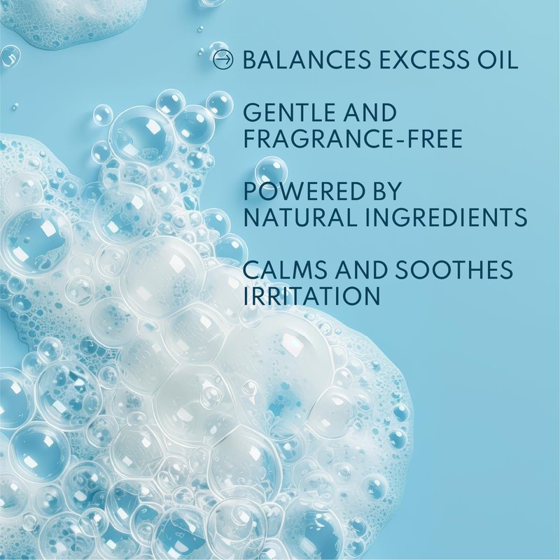 DHEMS Cleansing Gel Daily Face Wash and Makeup Remover for Oily and Mixed Skin 6.76 Ounces