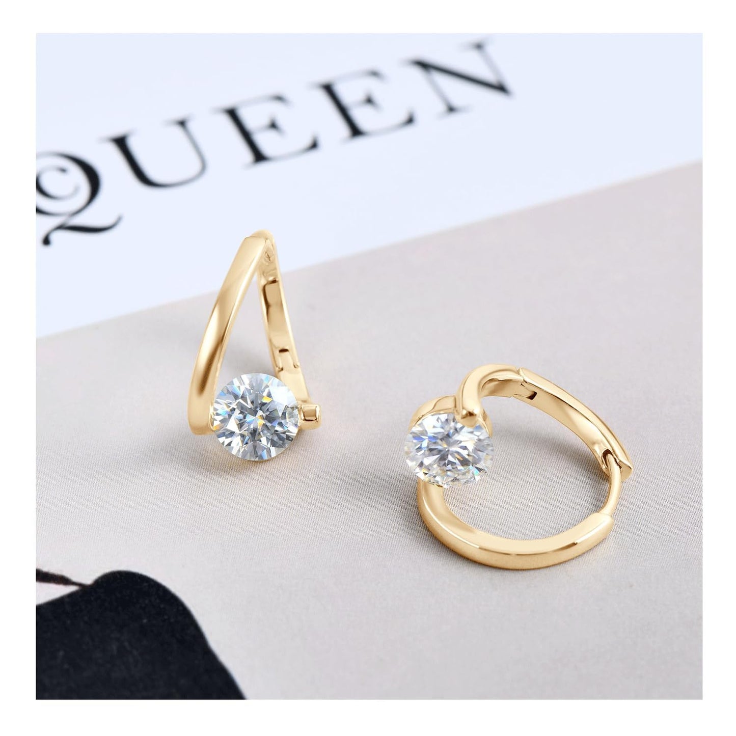Halolux Lymphvity Germanium Earrings for Women Halolux Lymphvity Germanium Earrings Atheniz Lymphatic Earrings Lymphatic Drainage Earrings Dainty CZ Zircon Lymphatic Drainage Earrings (2PC Silver A)