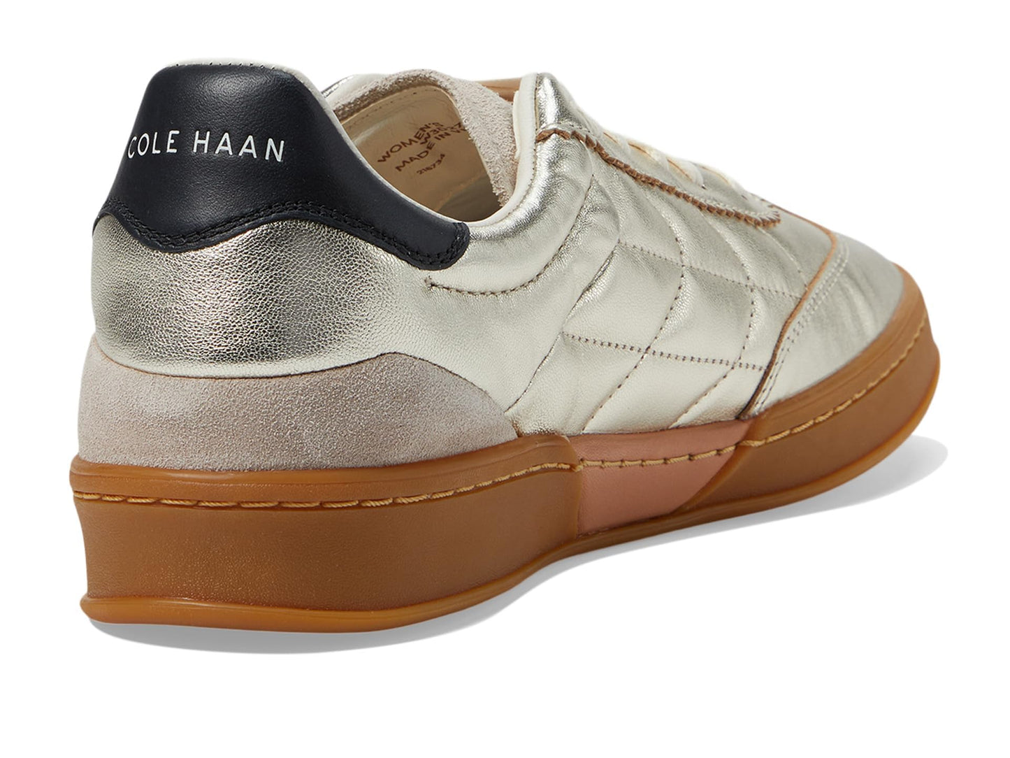 Cole Haan Womens Grandpro Breakaway Sneaker, Gold/Birch/Black, 9-B US