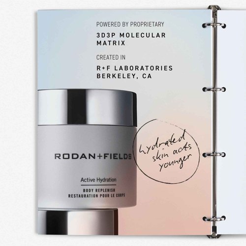 RODAN + FIELDS Active Hydration Body Replenish | 200 mL | Non-Greasy Formula | Deeply Hydrates & Nourishes Skin | For Silky, Smooth & Radiant Results