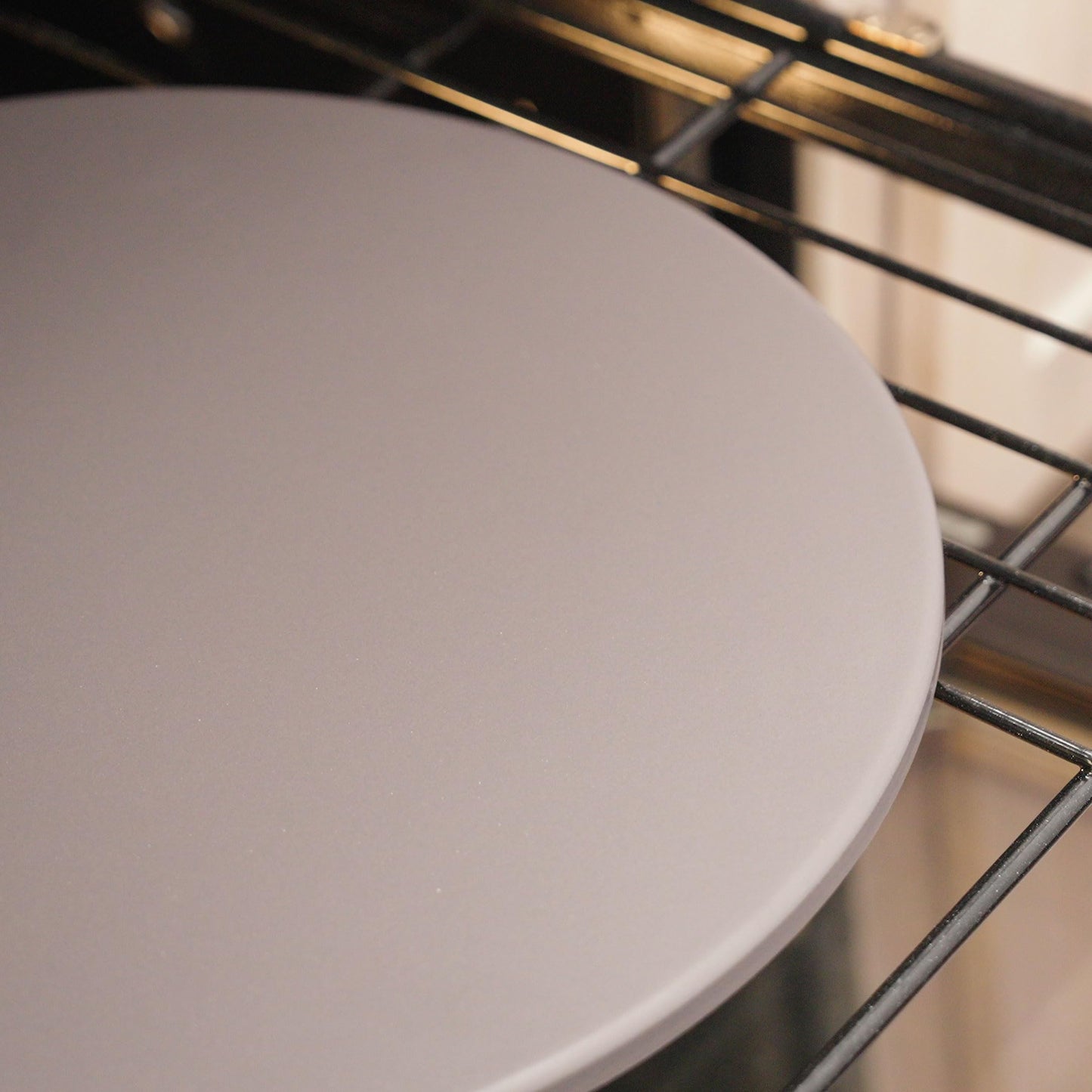 Old Stone Pizza Kitchen Glazed Round Pizza Stone for Oven and Grill, 14 inch