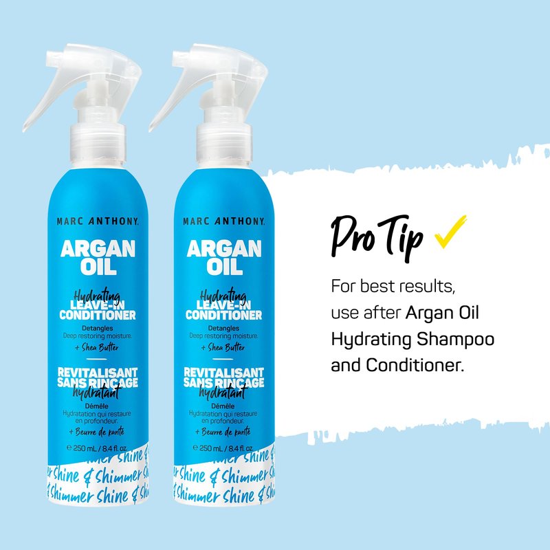 Marc Anthony Bye Bye Frizz Silicone Free Leave in Conditioner, 8.4 Ounces