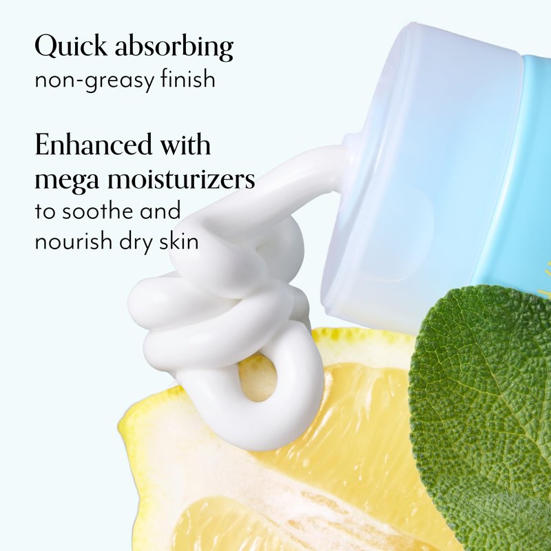 Bliss Vitamin C Bright Idea Serum + Lemon & Sage Body Butter Duo | Brightening & Hydrating Skincare Set for Face and Body