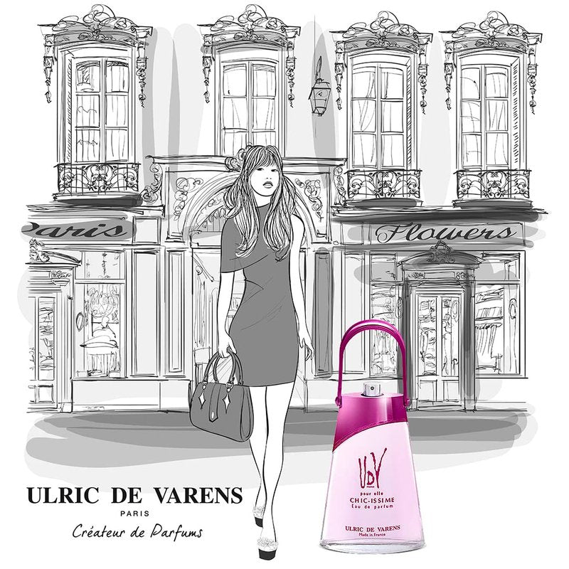 Udv Chic Issime By Ulric De Varens For Women. Eau De Parfum Spray 2.5 OZ