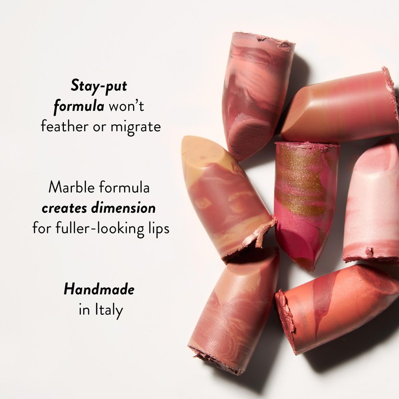 LAURA GELLER NEW YORK Italian Marble Sheer Lipstick, Al Fresco + Modern Classic Lip Liner, Major Mauve