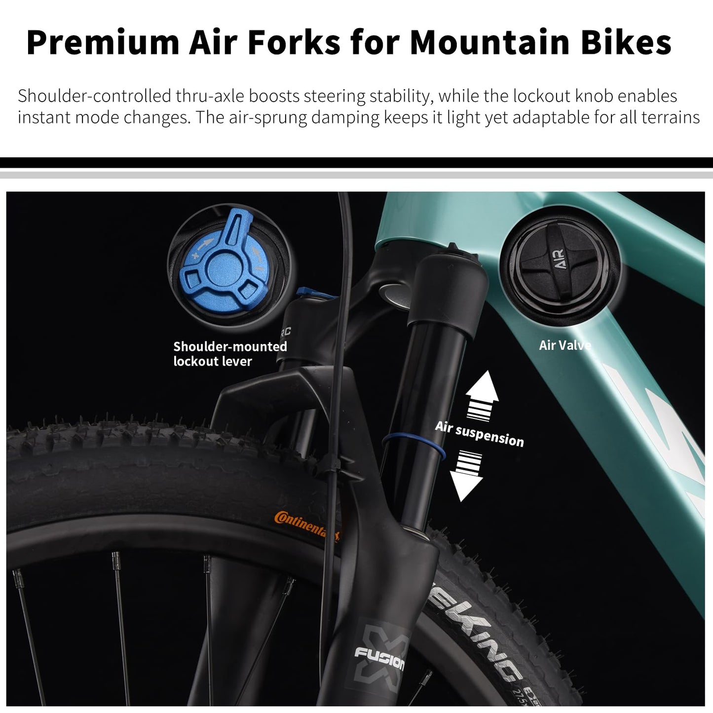 SAVADECK Carbon Fiber Mountain Bike with Shimano Deore M6100 12-Speed, MTB Bicycle with Hydraulic Disc Brakes(Grey, 27.5 * 17)