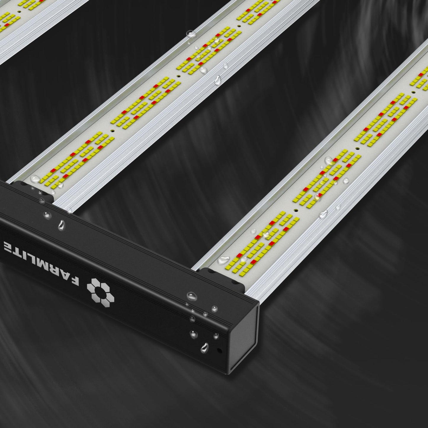 FARMLITE LED Grow Lights for Indoor Plants Full Spectrum Growing Light Bar Plant Hanging Growing Lamps Seedling Daisy Chain Dimmable Board 4x4ft Coverage (260watts)