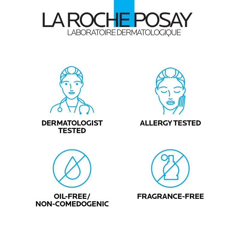 La Roche-Posay Effaclar Adapalene Gel 0.1% Acne Treatment, Retinoid Cream, Acne Medication Gel for Blackheads & Whiteheads, Oil Free, Helps Clear and Prevent Blemishes & Clogged Pores