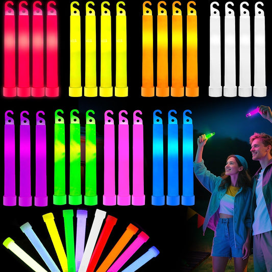 200Pcs Glow Sticks - 4 inch Glow In the Dark Sticks Halloween Party Favors, Waterproof Glow Sticks Lights Bulk Party Pack for Kids with 10 Hours Duration, Party Favors Light Stick for Halloween Party