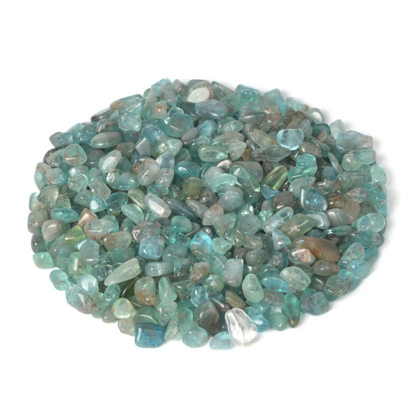 Natural Apatite Polished Chips Crushed Tumbled Stone Crystal Healing Embellishments 100 grams