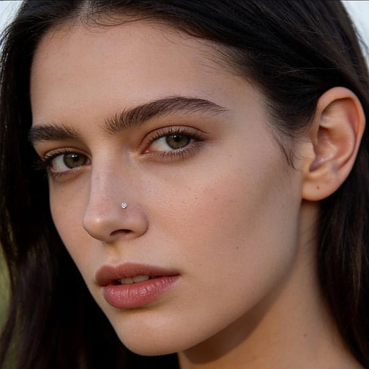 JFORYOU FORYOU Fake Nose Ring Fake Nose Piercing Fake Nose Rings Hoop for Women Clip on Non Pierced Faux Nose Piercing Faux Body Piercing Jewelry for Women Men