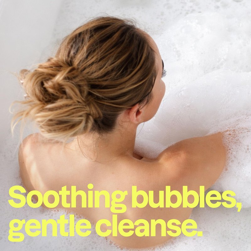 Attitude Bubble Bath, EWG Verified, Plant and Mineral-Based, Dermatologically Tested, Vegan Body Care Products, Extra Gentle, Unscented, 16 Fl Oz