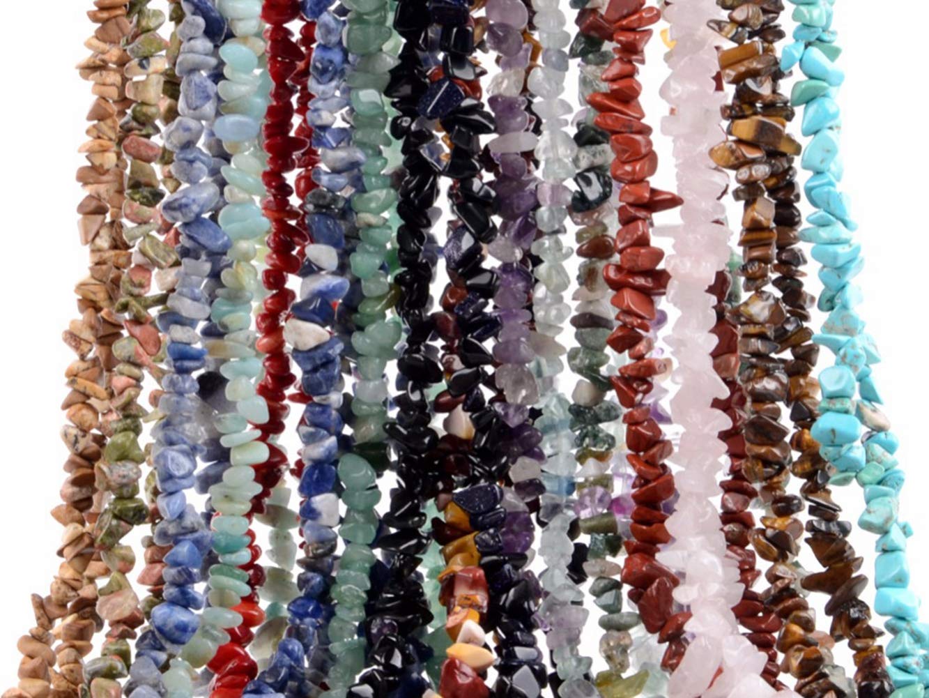 Natural Chip Stone Beads Gold Sandstone 5-8mm About 400 Pieces Irregular Gemstones Healing Crystal Loose Rocks Bead Hole Drilled DIY for Bracelet Jewelry Making Crafting (5-8mm, Gold Sandstone)
