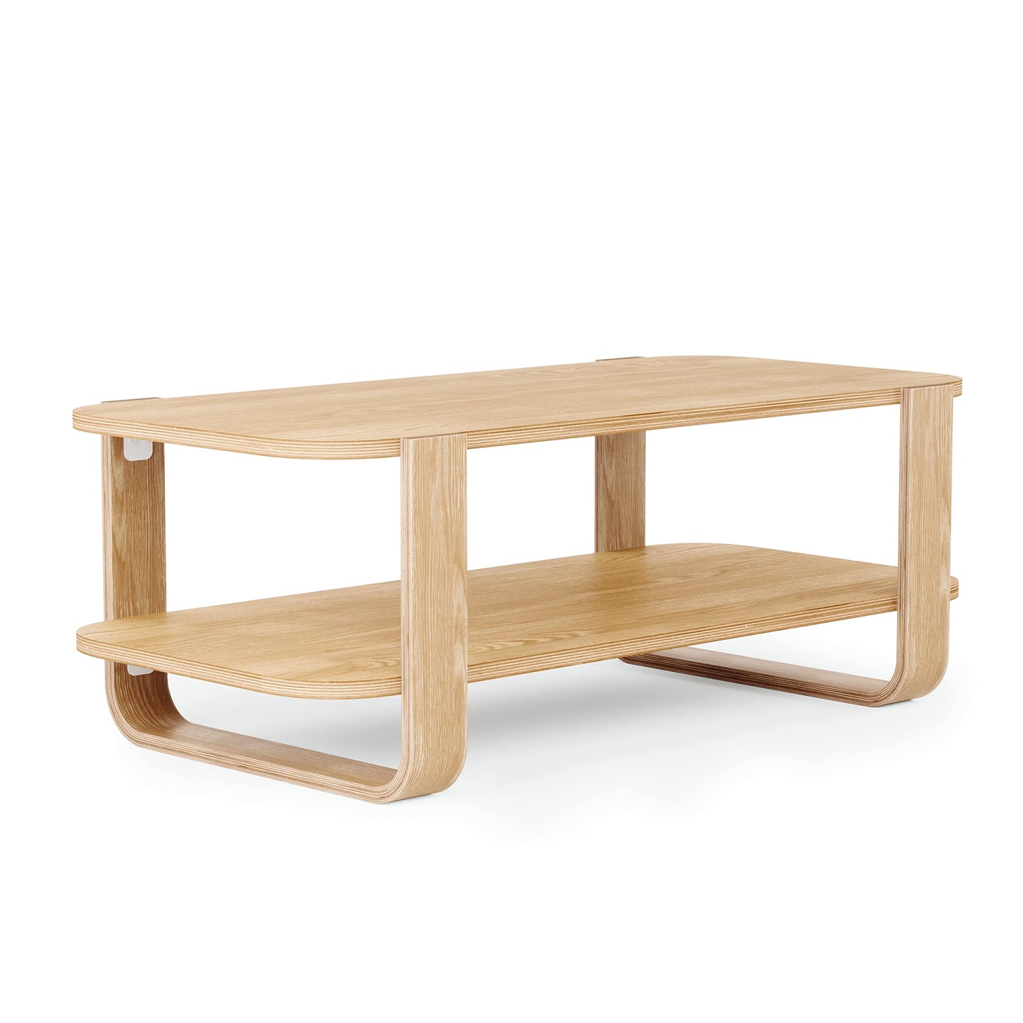 Umbra Bellwood Coffee Table with Storage, Natural