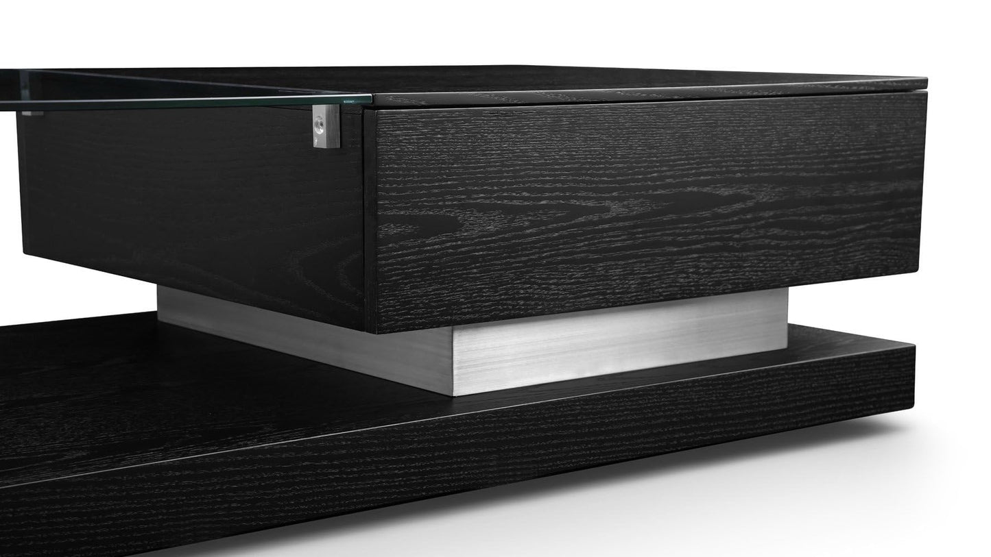 Modern Etta Black Oak Coffee Table