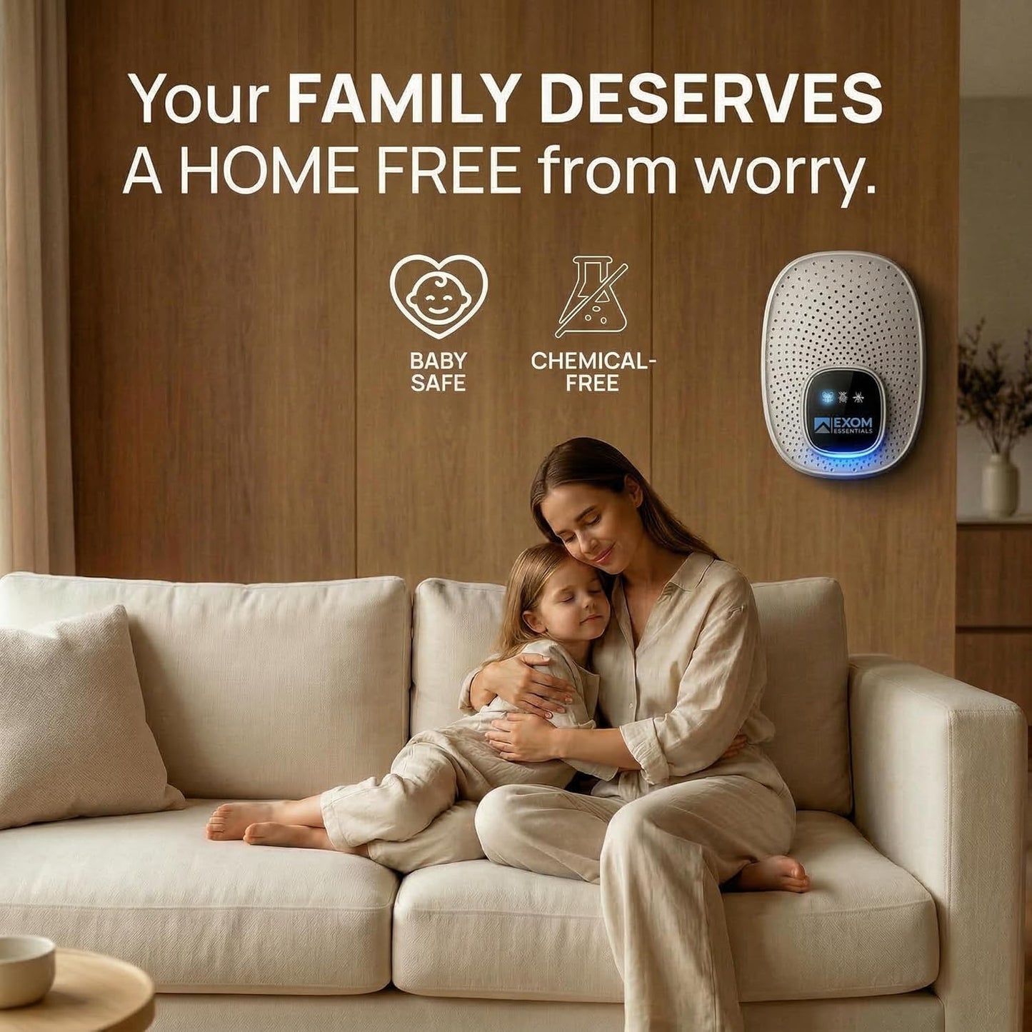 T-25, Ultrasonic Pest Control Repeller - Electronic & Ultrasound, Indoor Plug-in Repellent - Get rid of - Rodents, Mice, Squirrels, Bats, Insects, Bed Bugs, Ants, Fleas, Spiders, Roaches (2 Pack)