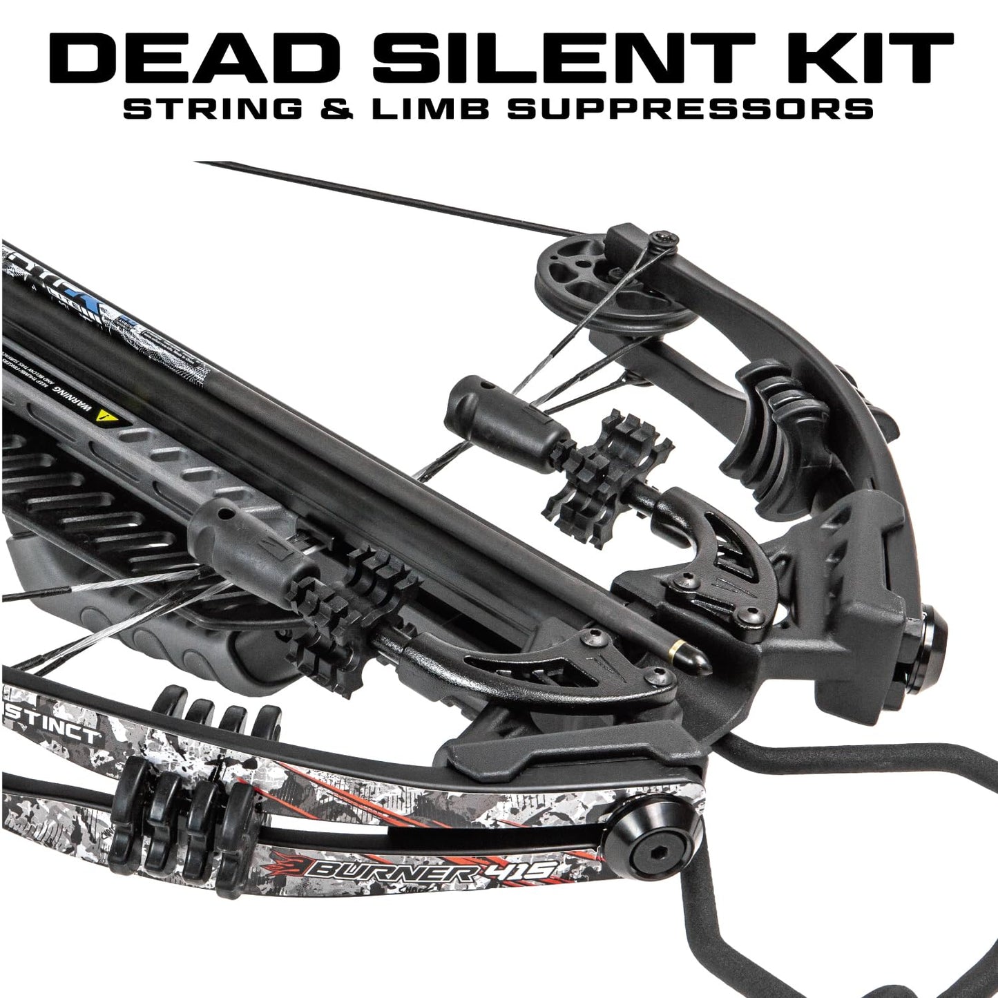Killer Instinct Burner 415 FPS Crossbow Package (Gray Camo)