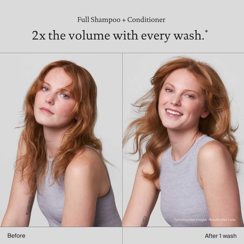 Living proof Full Shampoo & Conditioner Duo Volume & Moisturizing Set for Thin Hair, Paraben & Silicone Free, Safe for Color Treated Hair