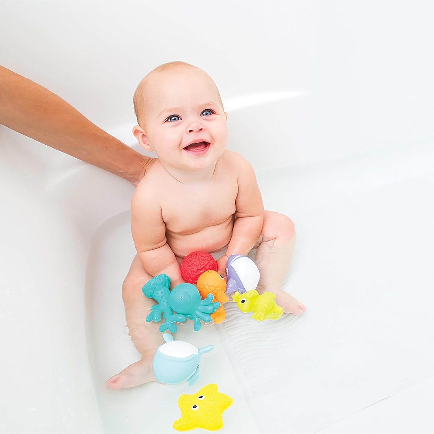 Infantino Aquarium Bath Squirters, 8 Piece Set