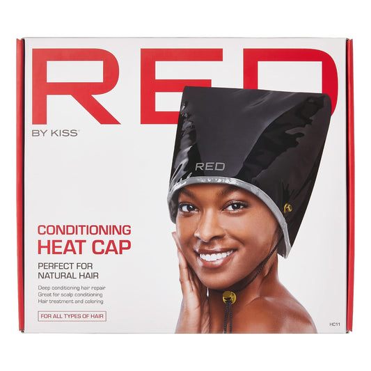 RED by Kiss Conditioning Heat Cap - Deep Conditioning and Hair Repair Treatment at Home for All Hair Types