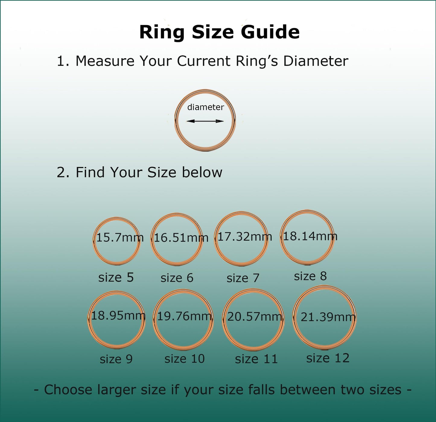 IVY & BAUBLE Pure Uncoated 3mm Copper Ring for Men & Women – Raw Authentic Solid Copper Band – Crafted in USA – Lab-Tested & Wellness Jewelry, Sizes 5