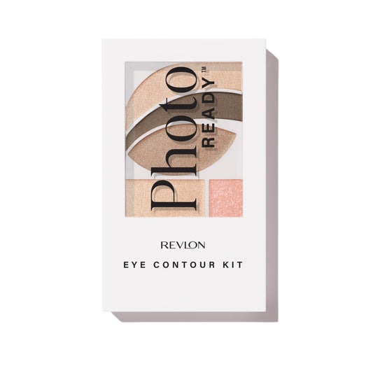 Revlon PhotoReady Eye Contour Kit Neutral Eyeshadow Palette, Wet/Dry Shimmer, 5 Shades, Double-Ended Brush, PACKAGING MAY VARY, 505 Impressionist, 0.1 oz