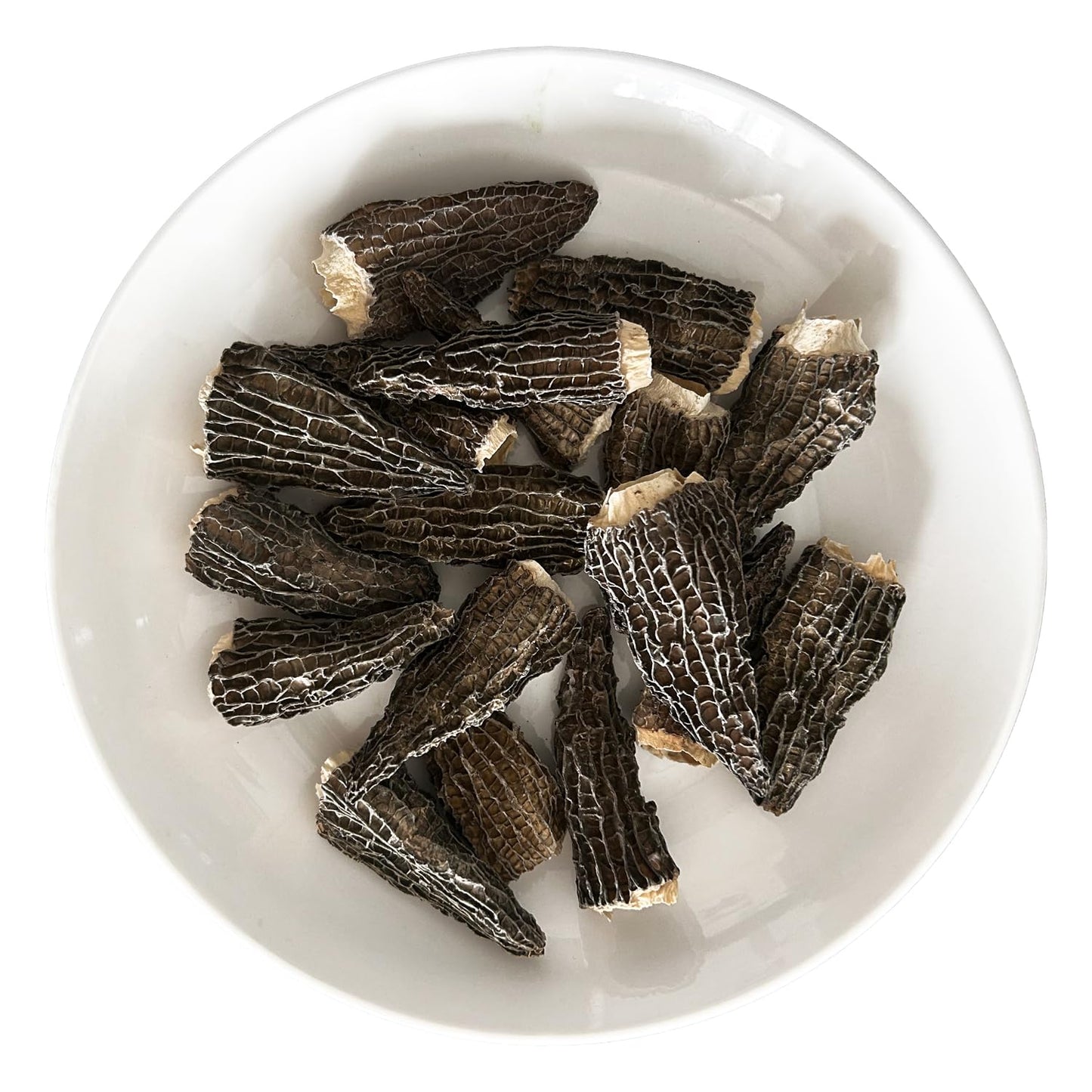 MillynLike Dried Morel Mushrooms Trimmed Stems & Large Caps (2+ Inches) | 2oz Gourmet Morchella Conica, Premium AAA Grade100% Natural without additives for cooking