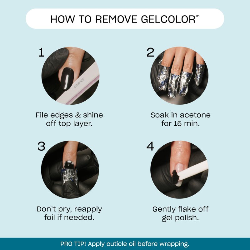 OPI GelColor OPI Nails the Runway | Opaque Muted Silver Shimmer LED Cure Gel Nail Polish | Salon-Quality Shine, Long-Lasting Wear | Vegan & HEMA Free | 0.5 Fl Oz