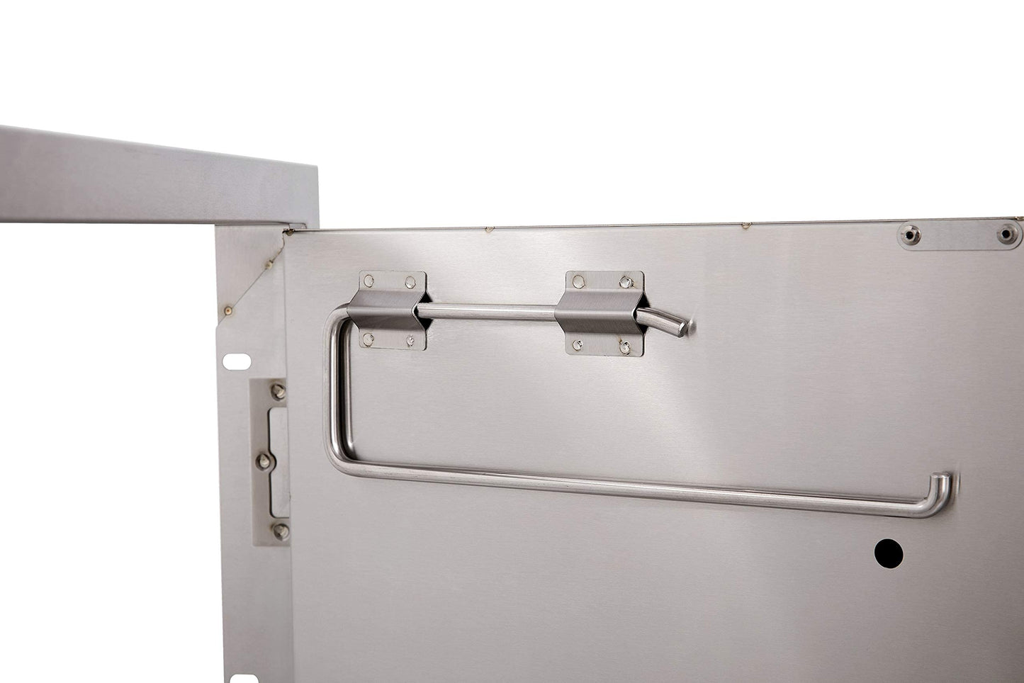 Bonfire Outdoor Kitchen Double Access Door,33x22 Inch,304 Stainless Steel BBQ Grill Doors,CBADD,Silver