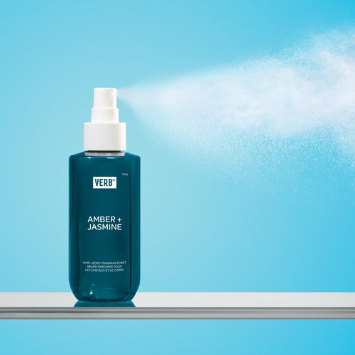 VERB Hydrate Shampoo & Conditioner Duo, 12 oz + VERB Hair and Body Mist - Fragrance Amber & Jasmine, 5 oz - Amber + Warm Jasmine Scent