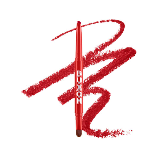 BUXOM Power Line Plumping Lip Liner, Real Red