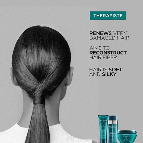 KERASTASE, Resistance Therapiste Fiber Quality Renewal Masque Ounce, white, 6.8 Fl Oz