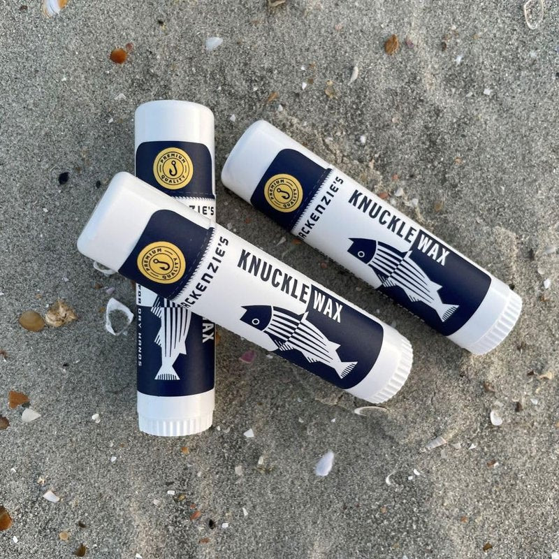 MACKENZIE'S Knuckle Wax - Father's Day - Gifts for Men - Gifts for Fishermen - Travel Friendly - All Natural - Hand Repair - Hand Balm - Moisturizer - .6 Ounce Tube