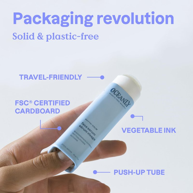 ATTITUDE Oceanly Oil-to-Milk Face Cleanser Bar, EWG Verified, Plastic-free, Plant and Mineral-Based Ingredients, Vegan and Cruelty-free Beauty Products, PHYTO CLEANSE, Unscented, 1 Ounce