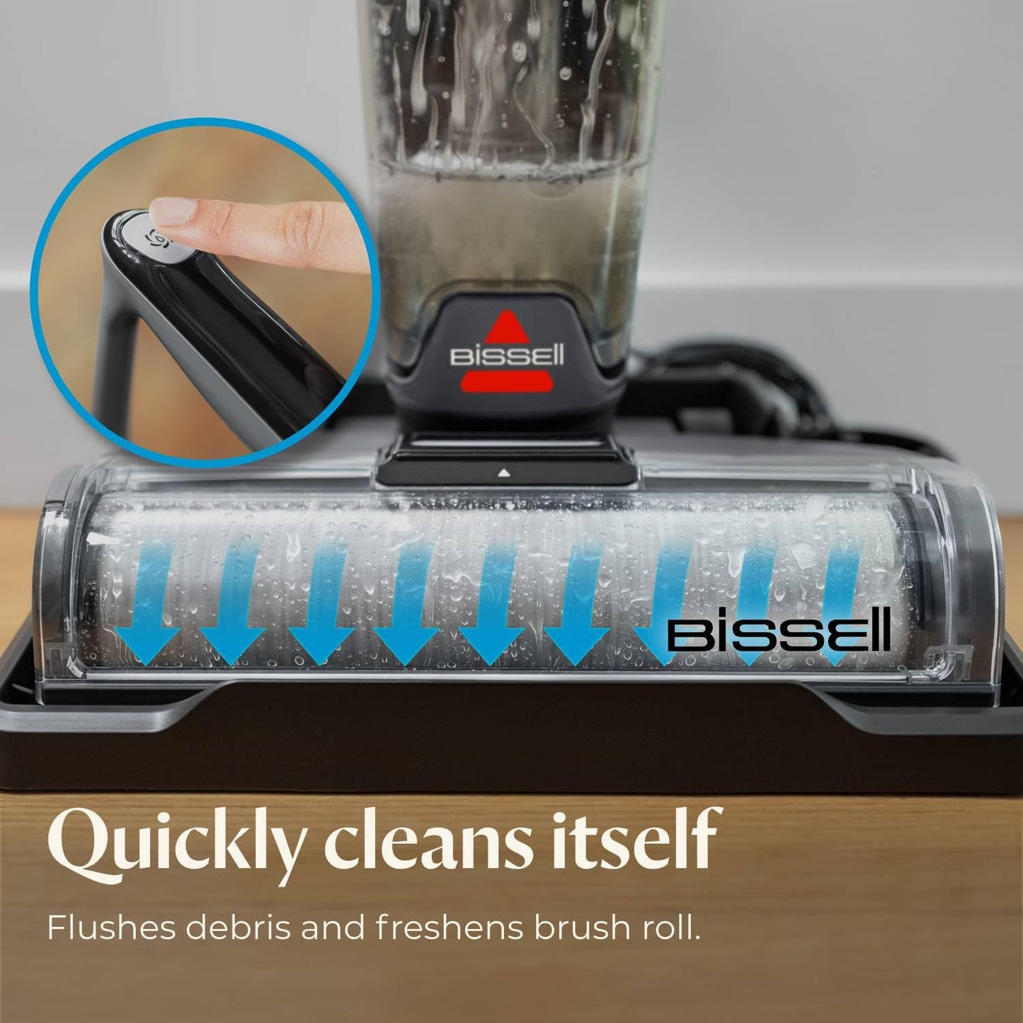 Bissell CrossWave OmniForce Cordless Multi-Surface Hard Floor Cleaner and Mop, Wet Dry Vacuum with Dedicated Dry Vacuum Mode, 3882