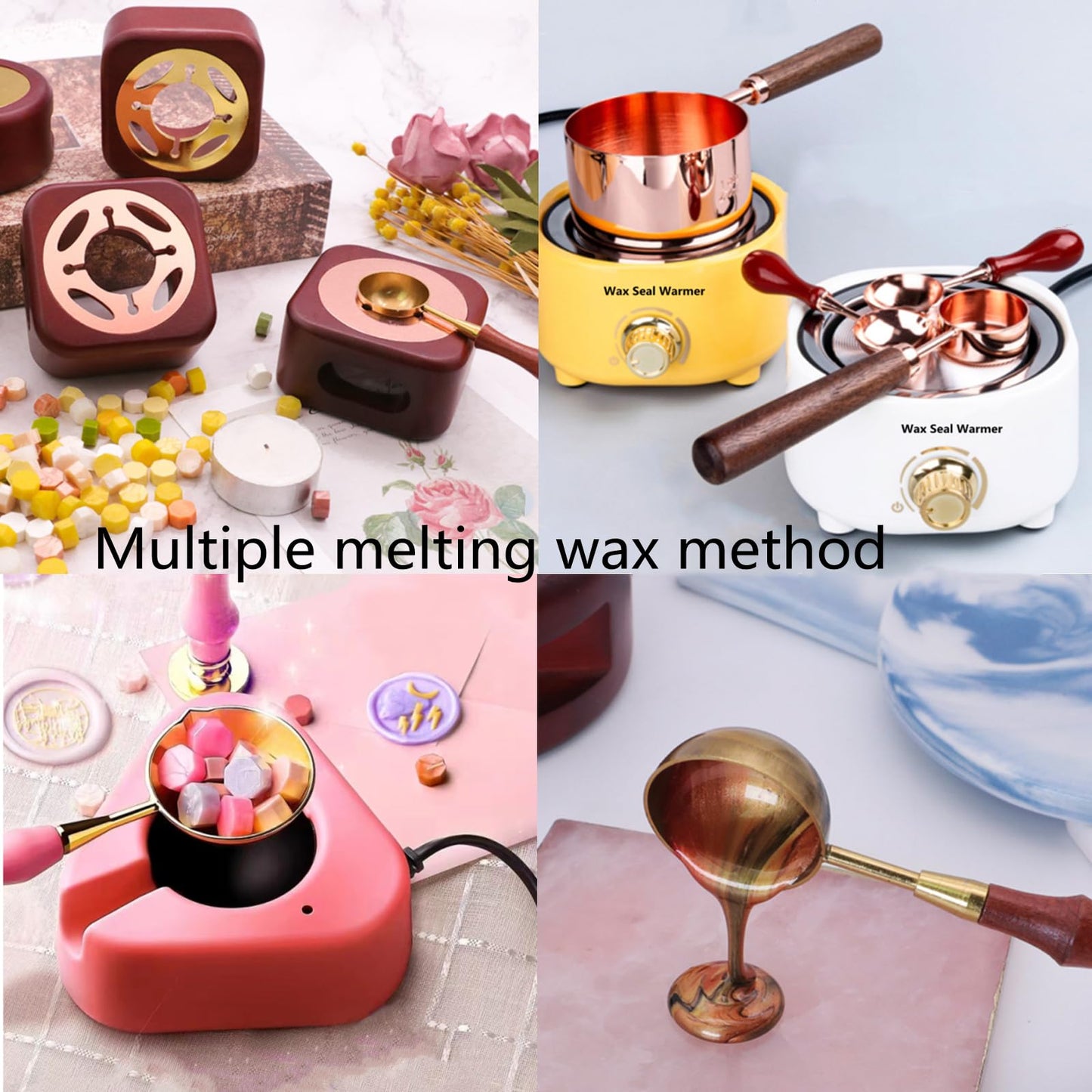 720Pcs Wax Sealing Beads, Translucent Sealing Wax Beads, 0.55lb Octagon Wax Seal Beads for Wax Seal Stamp, Cards, Wedding Invitations, Wine Packages, Gift Wrapping, Letter Sealing (Transparent)