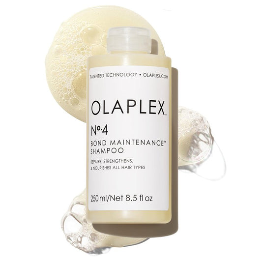 Olaplex Nº. 4 Bond Maintenance Shampoo: Reduces Breakage & Strengthens Hair | Hydrates, Smooths & Detangles | For Coily, Curly, Straight, and Wavy, Stocking Stuffer, 250 mL / 8.5 Fl Oz