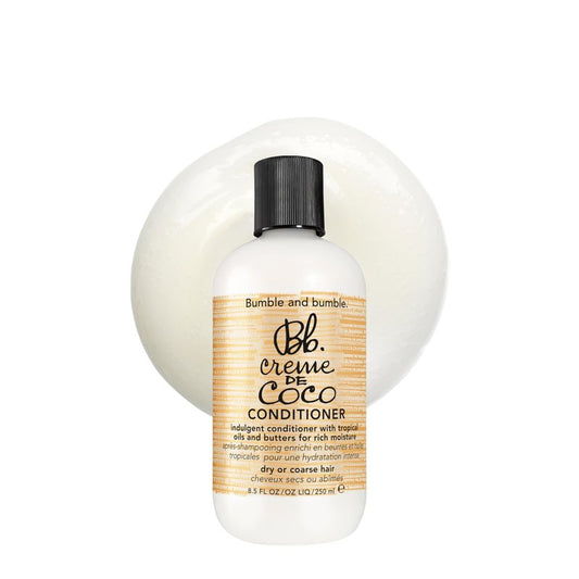 Bumble and bumble. Creme De Coco Conditioner | Provides Rich Moisture and Shine | Reduces Frizz | With Coconut Kukui Nut Murumuru Butter | For Dry Medium to Thick Curly, Wavy, Straight Hair, 8.5 Fl Oz