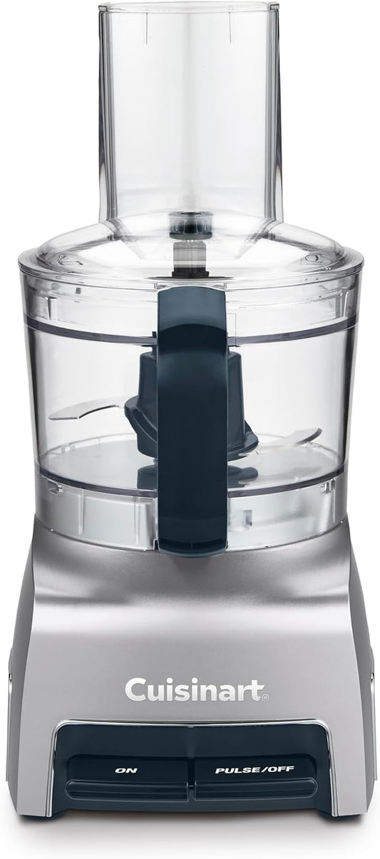Cuisinart 5‑Cup Chop & Shred Food Processor, Compact Food Chopper, Easy‑Store Design, Silver FP-5