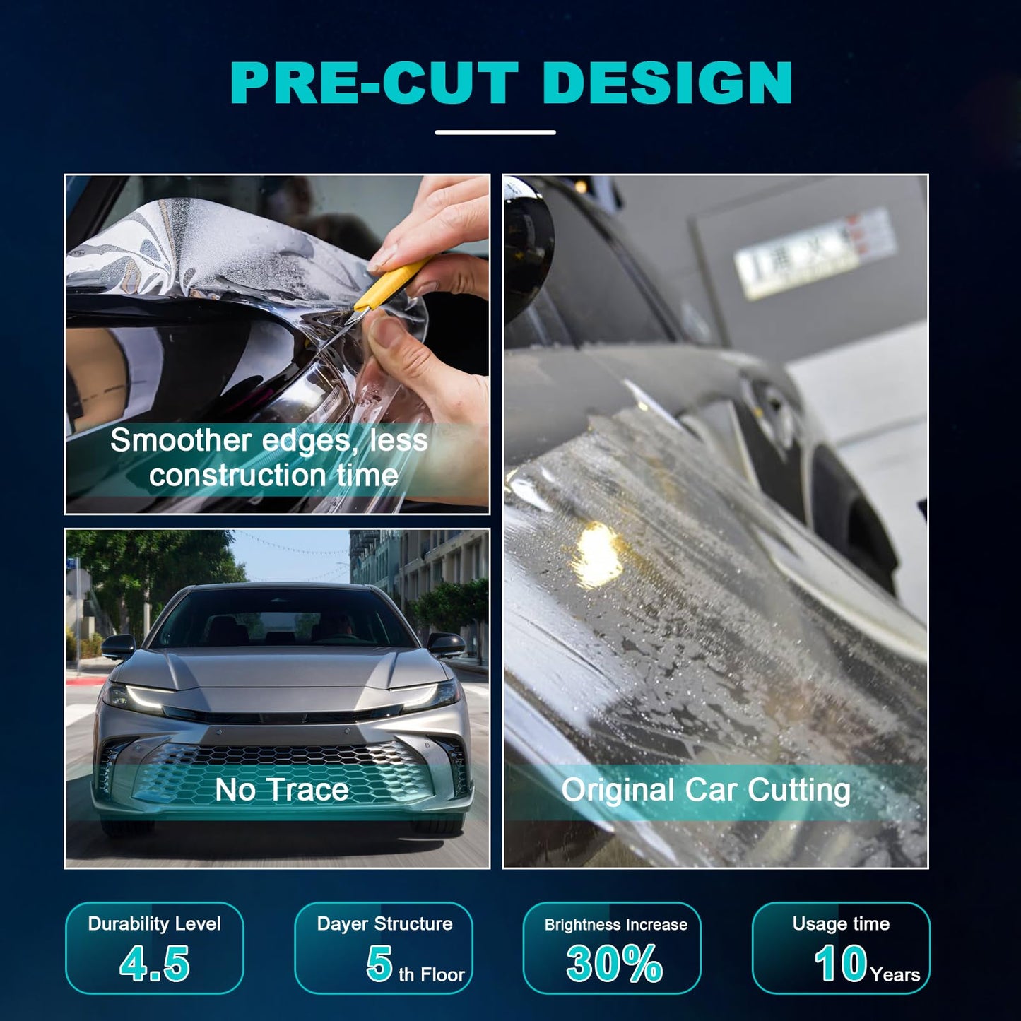 FDAIUN for 2025 2026 Tesla Model Y Juniper Precut Paint Protective Film 8.5 Mil TPU PPF Clear Car HD Scratch Exterior Accessories